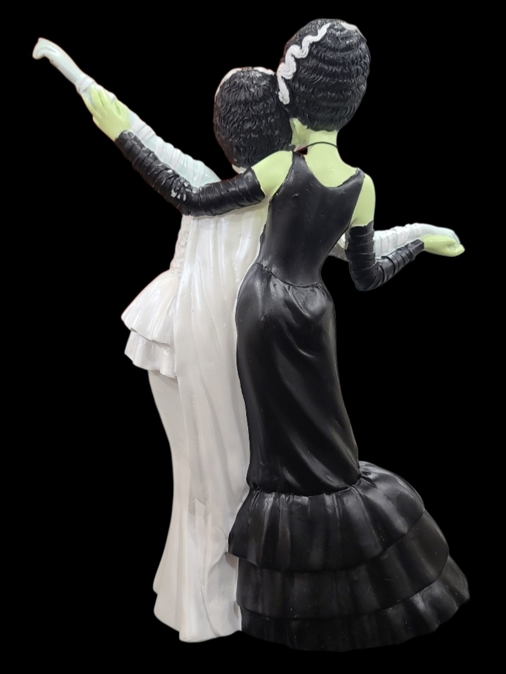 GOULISH Brides Of Frankenstein Dancing Figurine Viral LGBTQ Halloween Decor - Picture 3 of 7